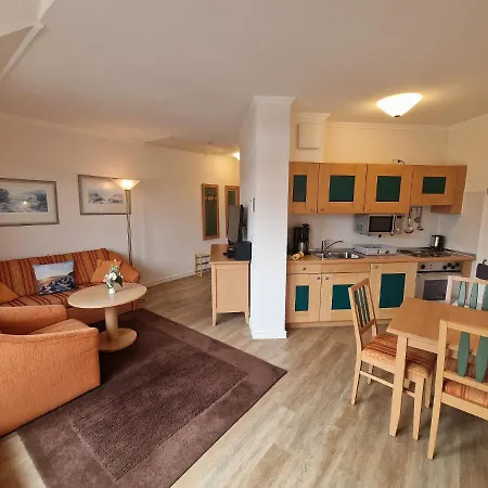Duenenpark - Komfort Mit 1 Schlafzimmer Und Balkon Im Dachgeschoss 172 빈츠