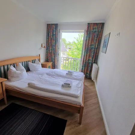 Duenenpark - Komfort Mit 1 Schlafzimmer Und Balkon Im Dachgeschoss 172 아파트